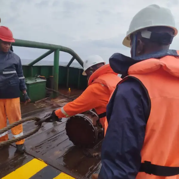 Engineering Work At Sea