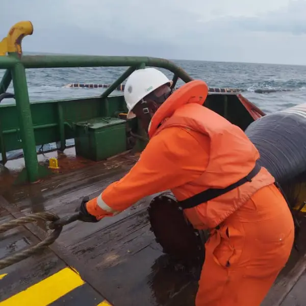 Engineering Work At Sea